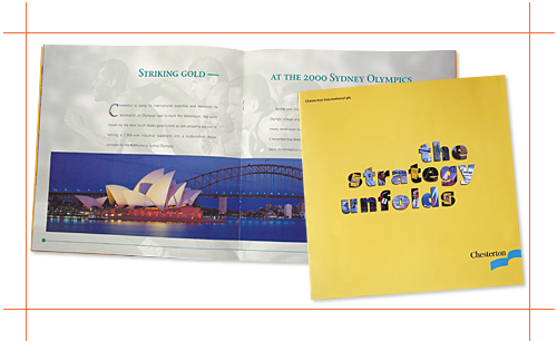 Marketing brochure design